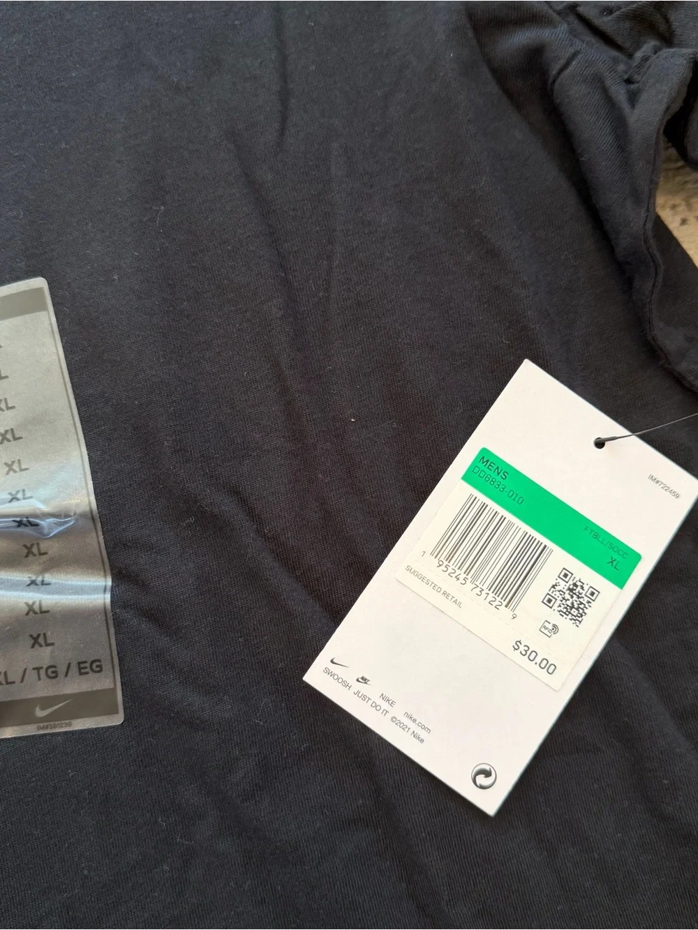 Nike Black COAPA Club América Graphic Tee with Red Logo